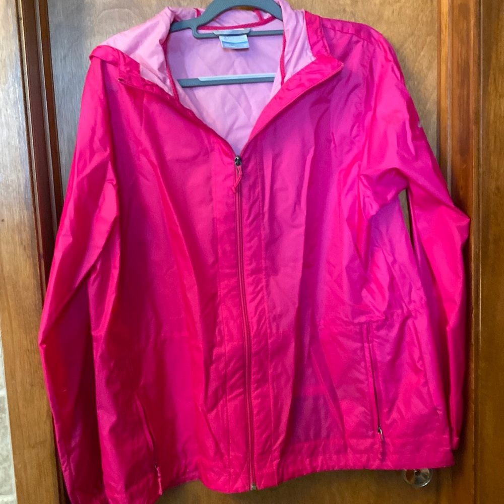 Columbia Fame to Rain coat in Pink Size 1X